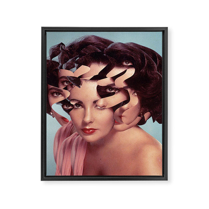 Another Portrait Disaster Liz 6 ne24 Framed Canvas Print Gallery Image 1