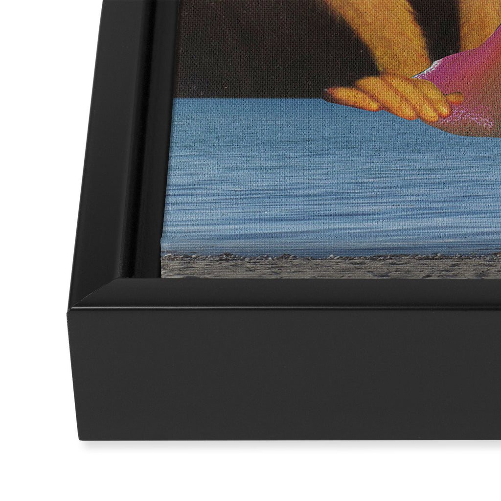 atmosphere · Auf zu neuen Ufern?! Framed Canvas Print Gallery Image 3