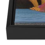 atmosphere · Auf zu neuen Ufern?! Framed Canvas Print Gallery Image 3