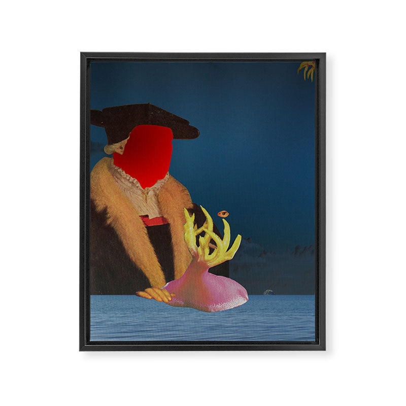 atmosphere · Auf zu neuen Ufern?! Framed Canvas Print Gallery Image 6