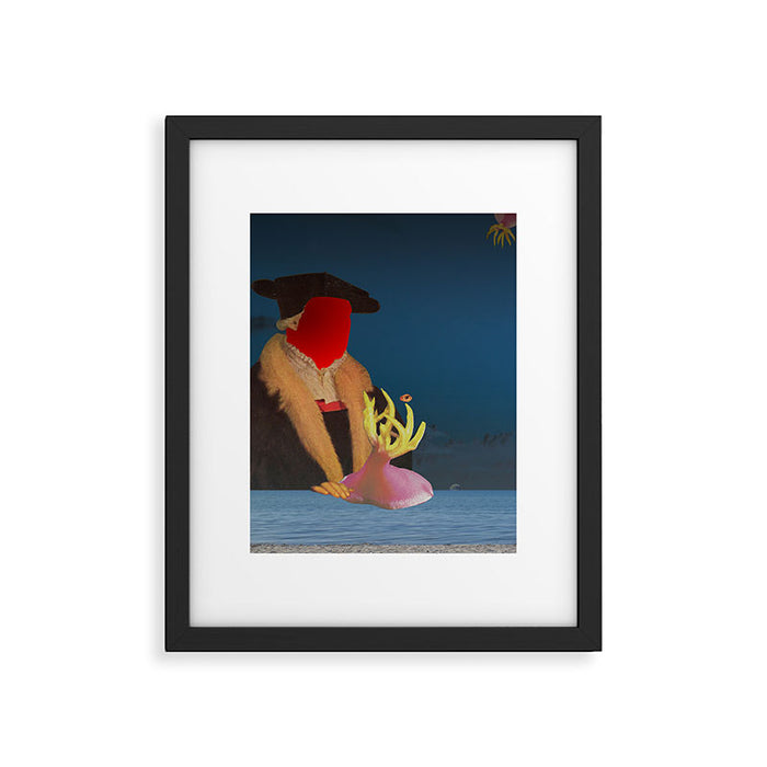 atmosphere · Auf zu neuen Ufern?! Framed Art Print Gallery Image 1
