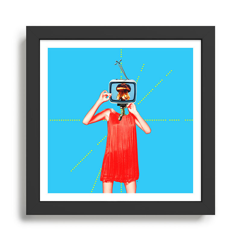 Atom Head Mother Framed Art Print Gallery Image 1