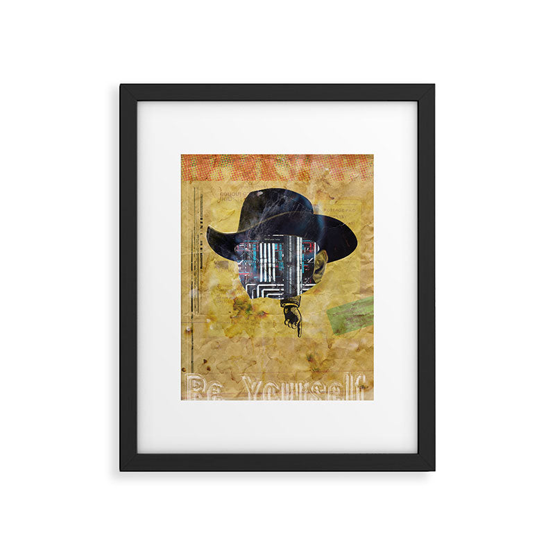 Be Yourself Framed Art Print Gallery Image 5