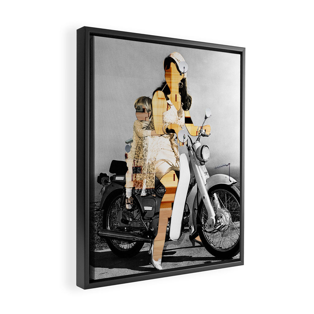 CardinalsRoller Collage Framed Canvas Print Gallery Image 2