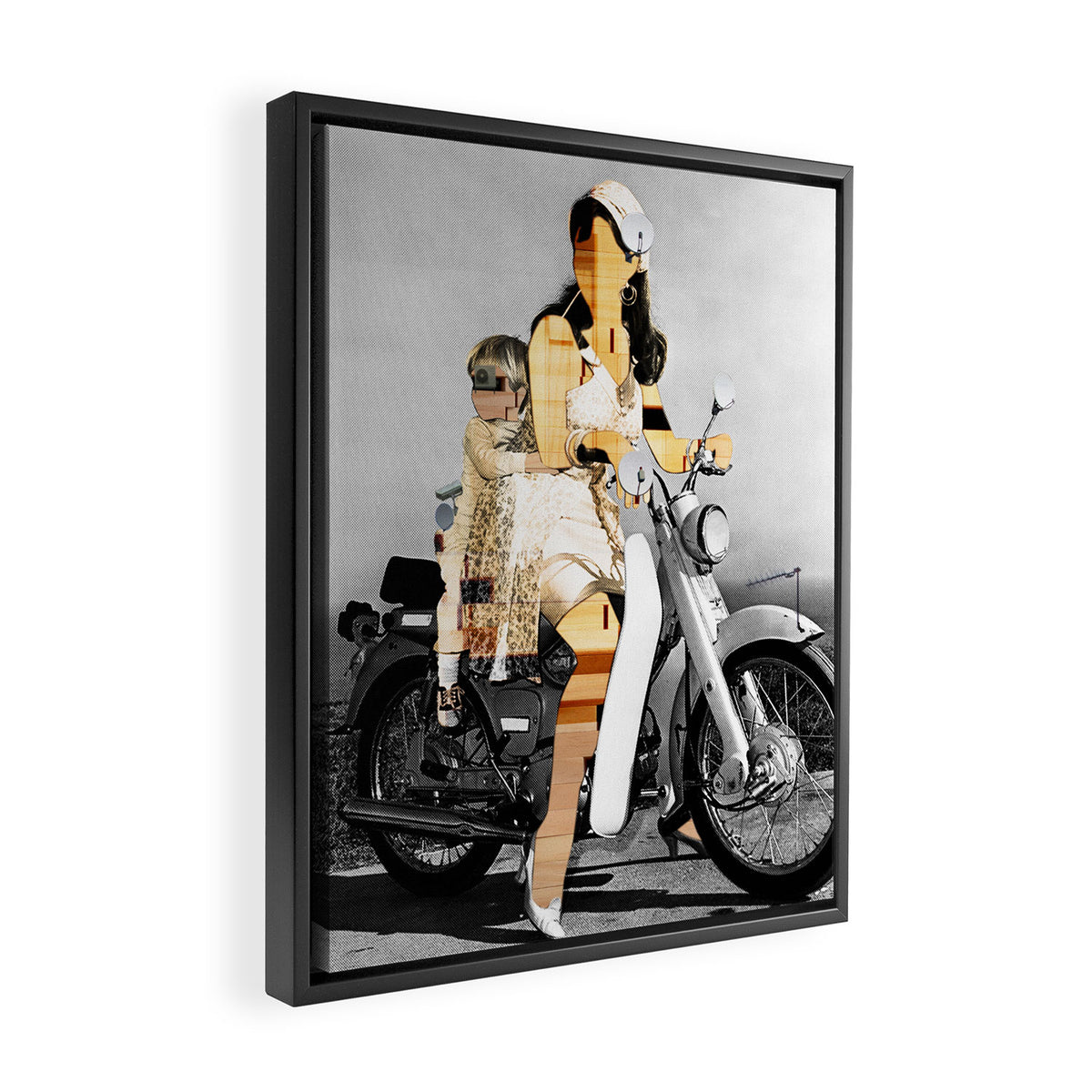 CardinalsRoller Collage Framed Canvas Print Gallery Image 2