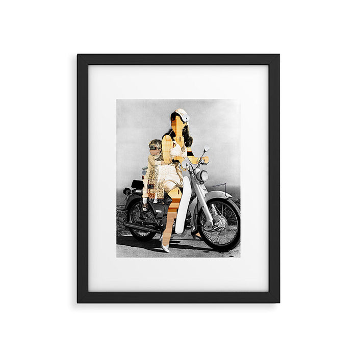 CardinalsRoller Collage Framed Art Print Gallery Image 1