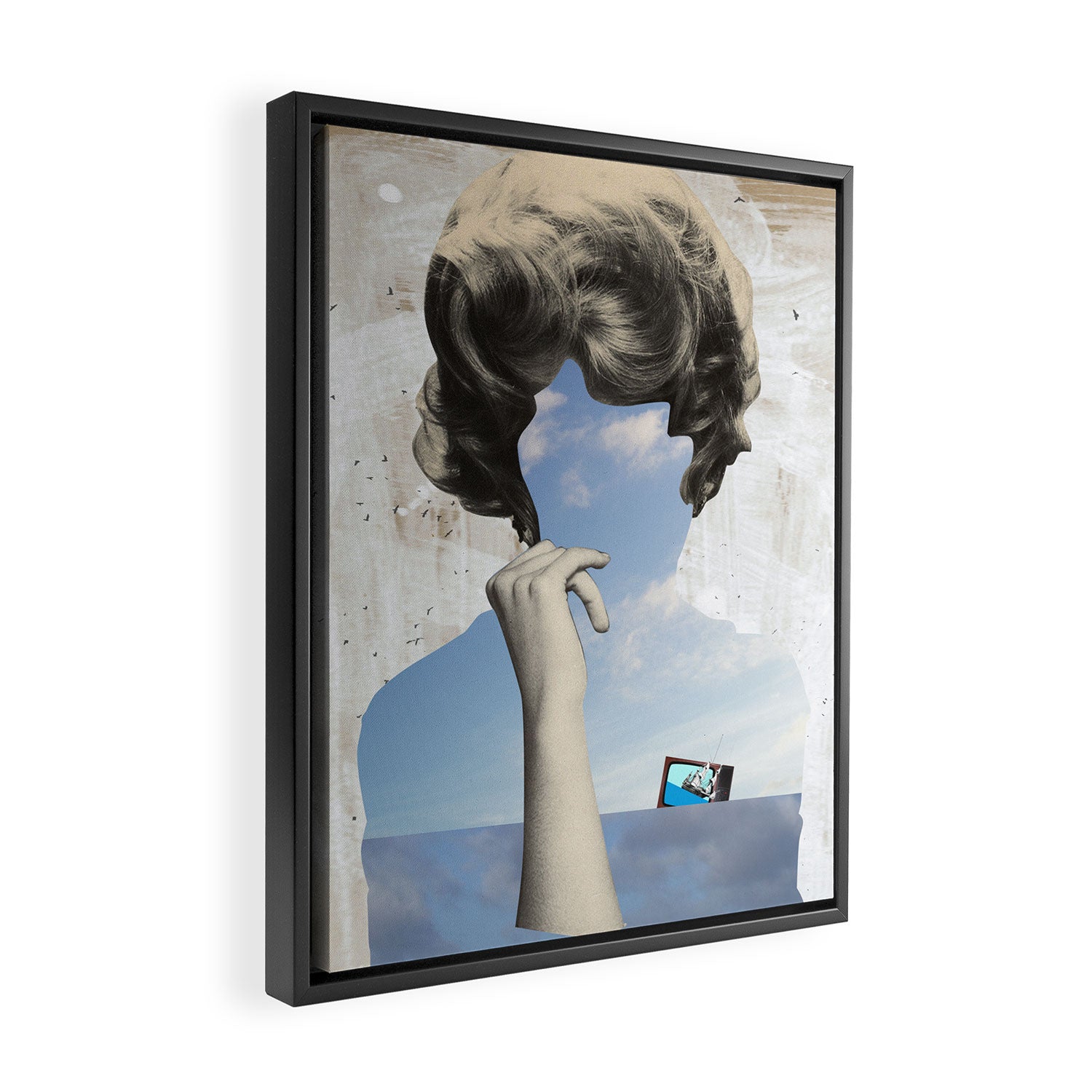 Cindarella´s Big Score Framed Canvas Print Gallery Image 2