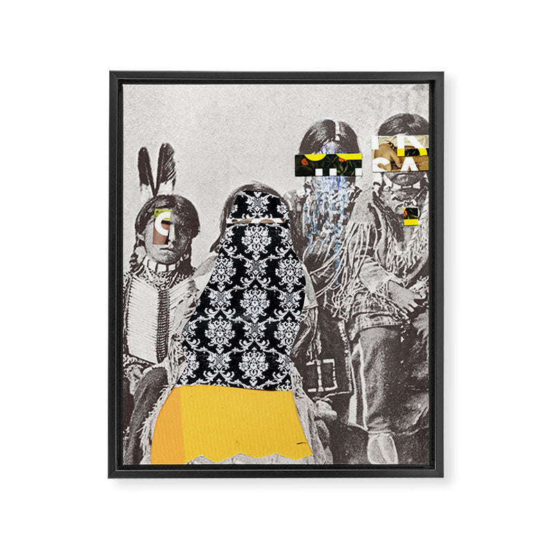 civilization set up Framed Canvas Print Gallery Image 8