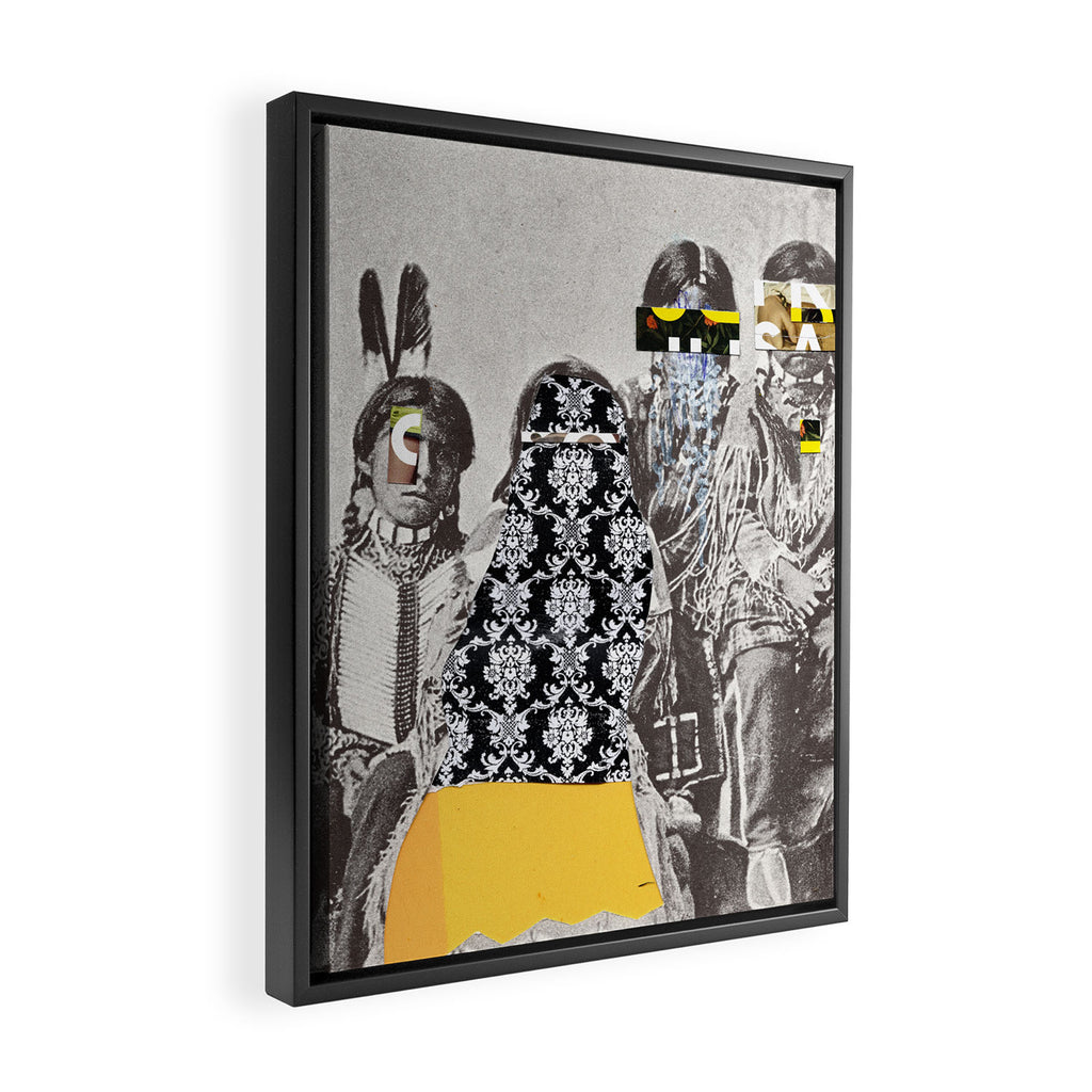 civilization set up Framed Canvas Print Gallery Image 2