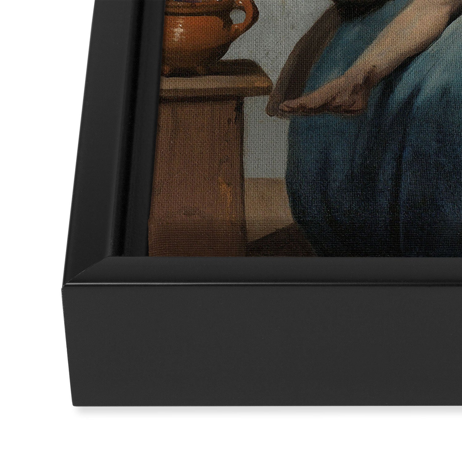Classic Mix 247 · somekind of abstract horror Framed Canvas Print Gallery Image 3