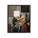 Classic Mix 247 · somekind of abstract horror Framed Canvas Print Gallery Image 6