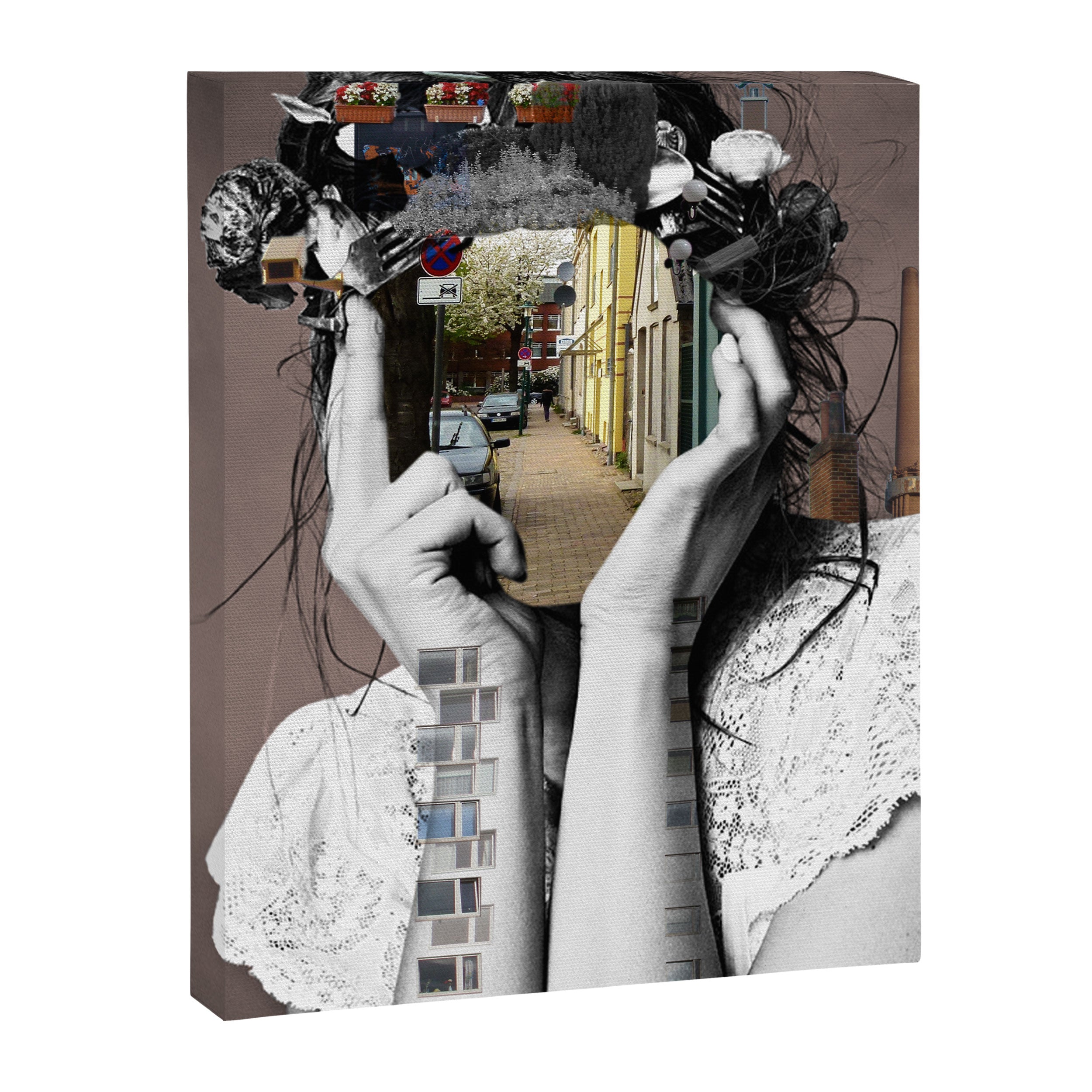 Crazy Woman - Lara Lisa Bella Canvas Print Gallery Image 6