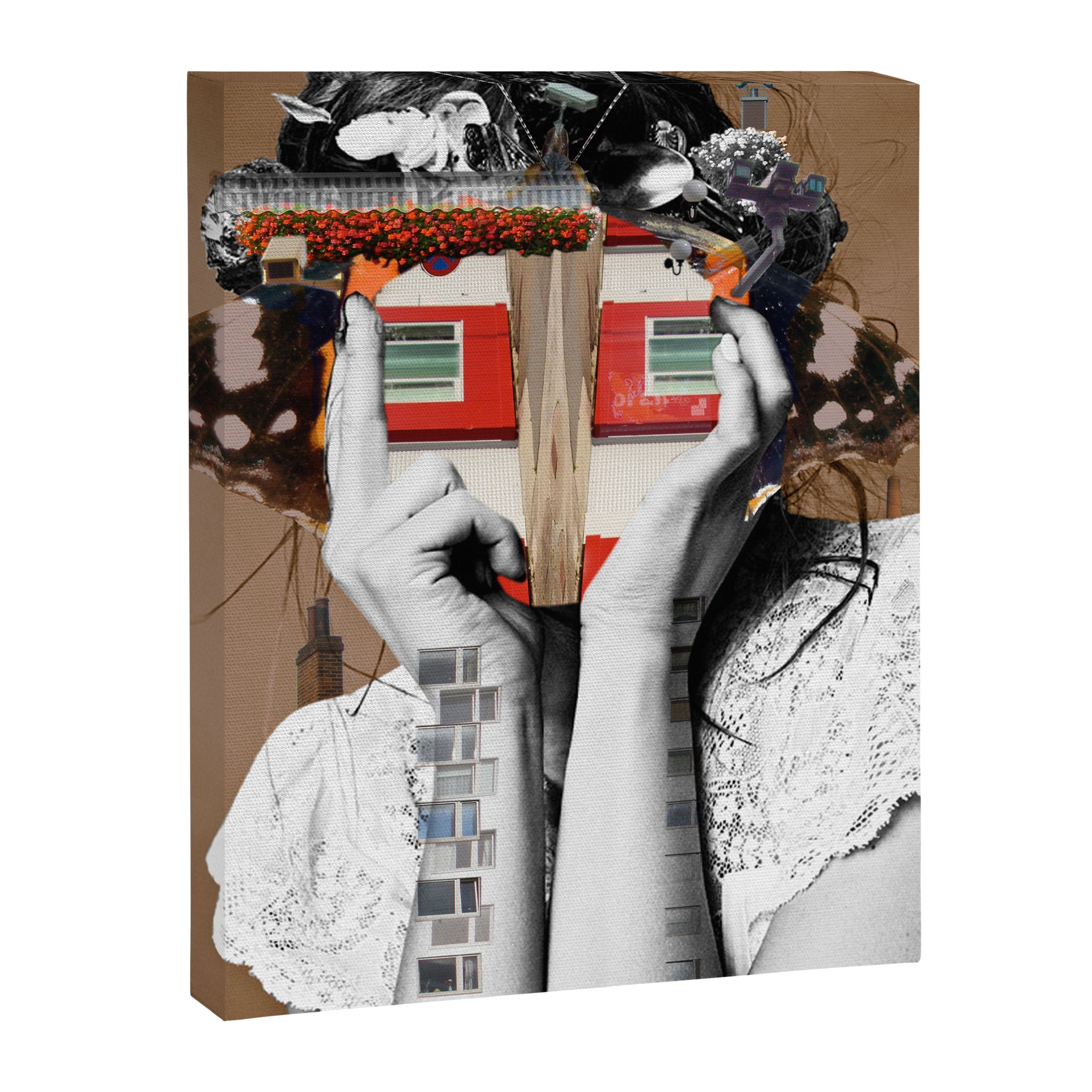 Crazy Woman - Lisa Lara Bella Canvas Print Gallery Image 6