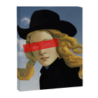 Das MaÌdchen mit dem Hut Canvas Print Gallery Image 6