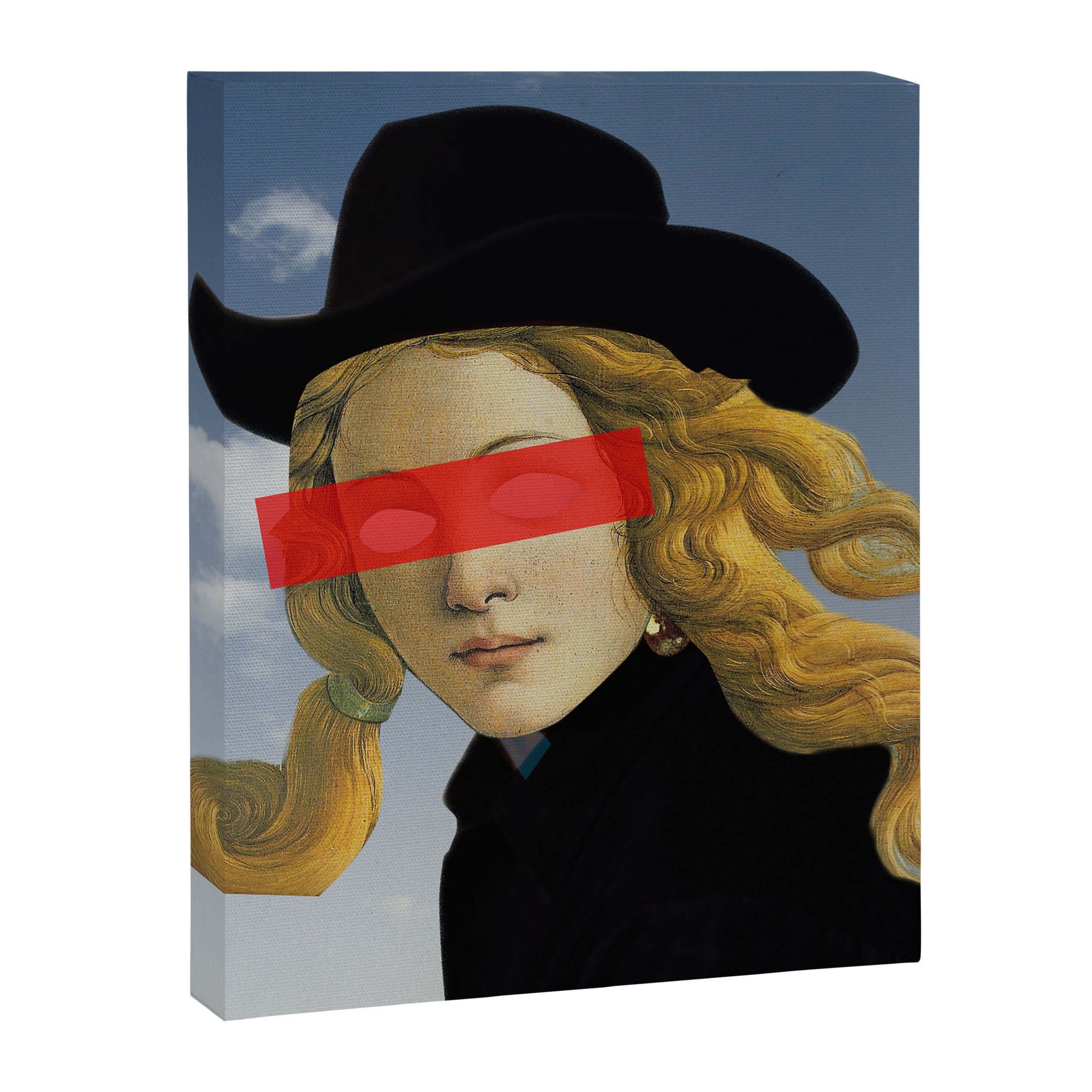 Das MaÌdchen mit dem Hut Canvas Print Gallery Image 6