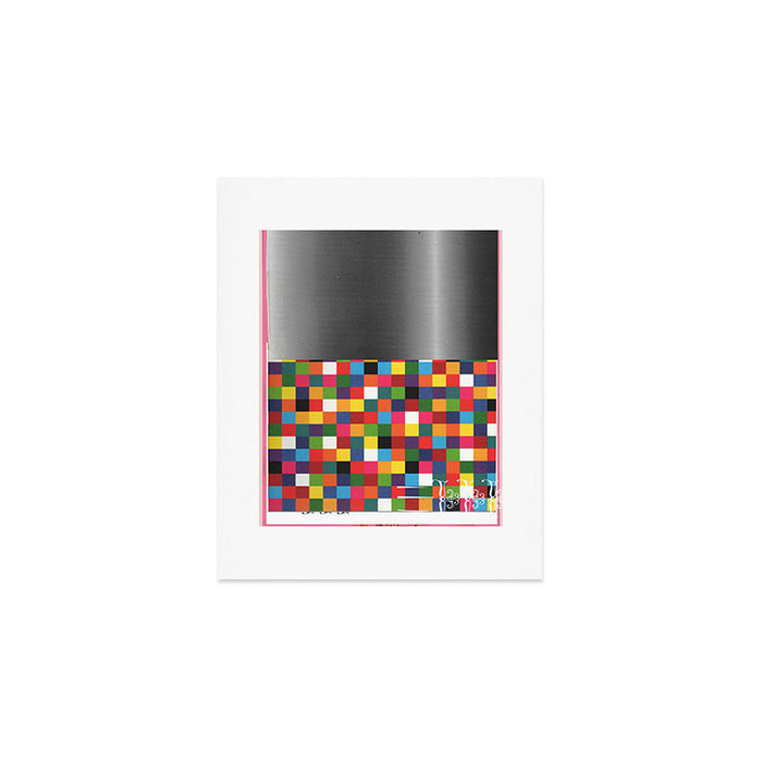 daydream color in kvadraten Art Print Gallery Image 1