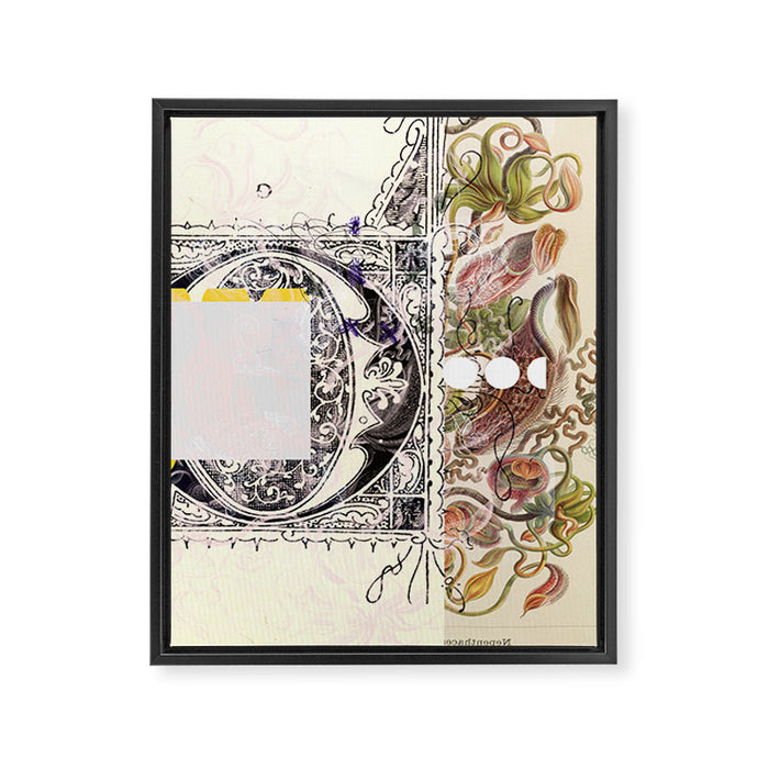 daydream floating g Framed Canvas Print Gallery Image 1
