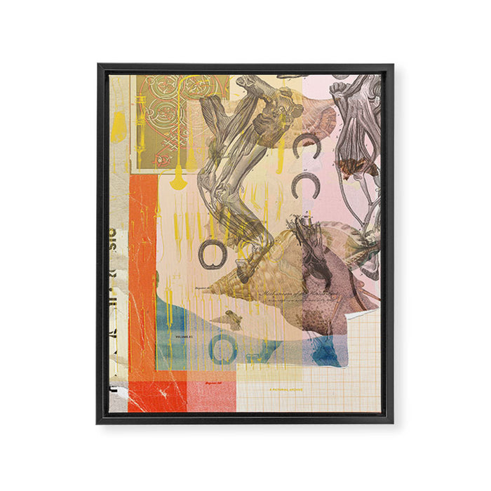 daydream nightmare mix sunday is comming Framed Canvas Print Gallery Image 1