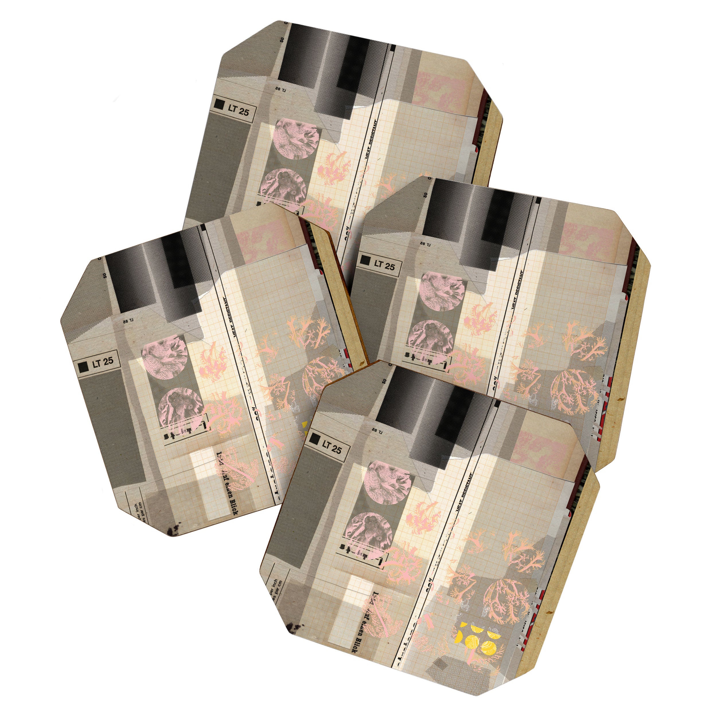 daydream rasterhausens grauburgunder milchbreiapplikation Coaster Gallery Image 1
