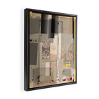 daydream rasterhausens grauburgunder milchbreiapplikation Framed Canvas Print Gallery Image 2