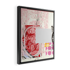 daydream red rosa mix Framed Canvas Print Gallery Image 2