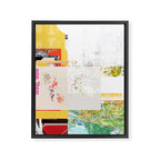 daydream yellow lights Framed Canvas Print Gallery Image 6