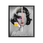 faded stars · jane d Framed Canvas Print Gallery Image 6