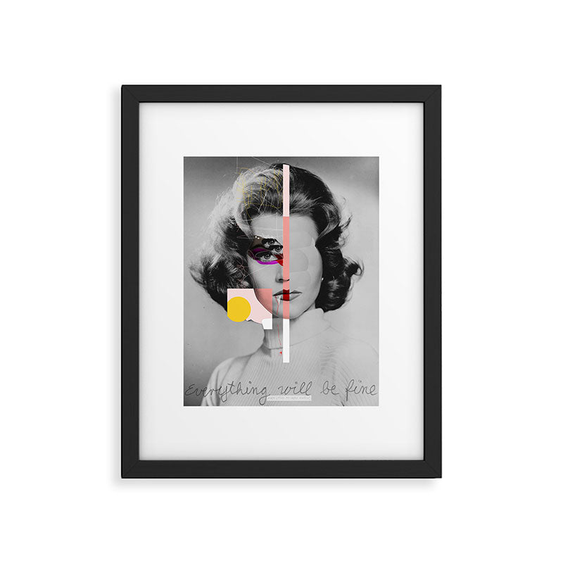 faded stars · jane d Framed Art Print Gallery Image 5