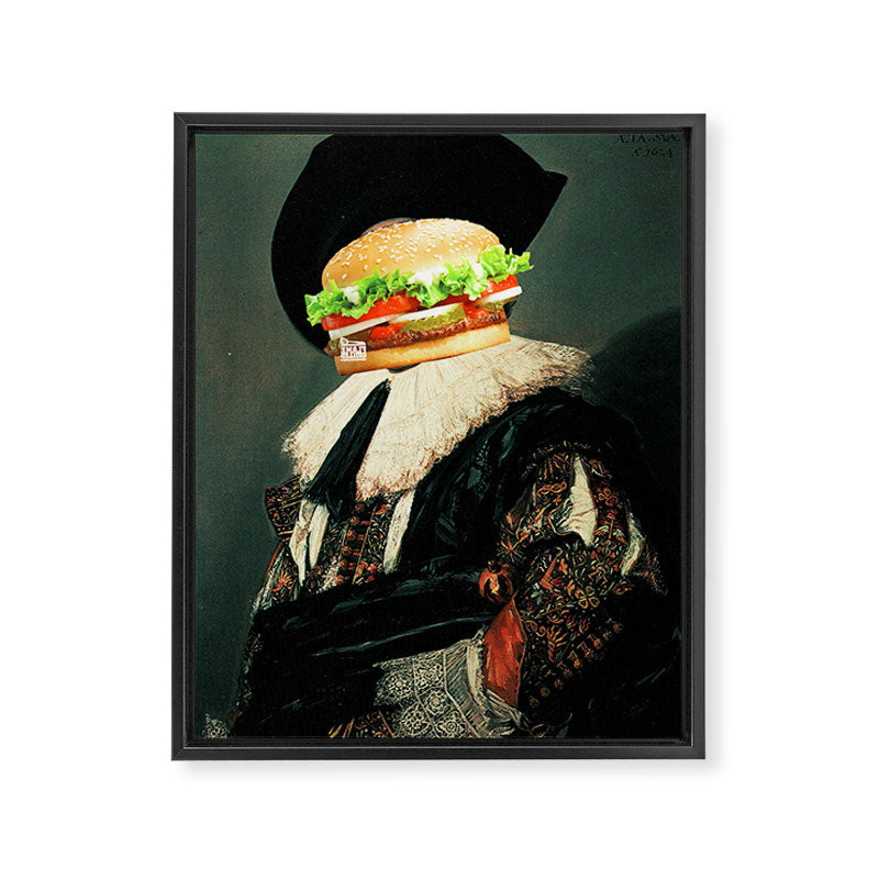 Frans Burger Hals Framed Canvas Print Gallery Image 6