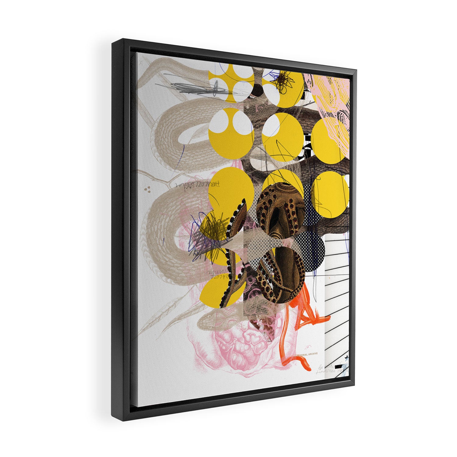 golden future show dream Framed Canvas Print Gallery Image 2