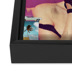 lost content Framed Canvas Print Gallery Image 3