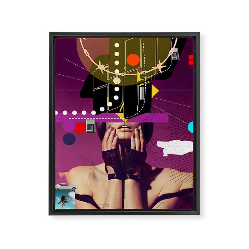 lost content Framed Canvas Print Gallery Image 6