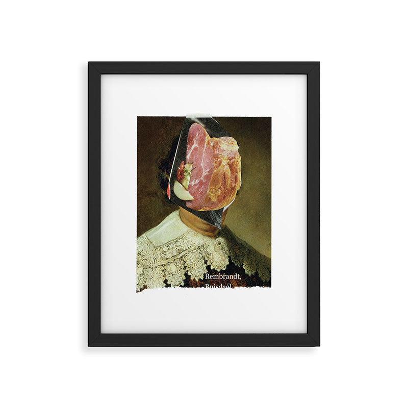 Meat Rembrandt Framed Art Print Gallery Image 5