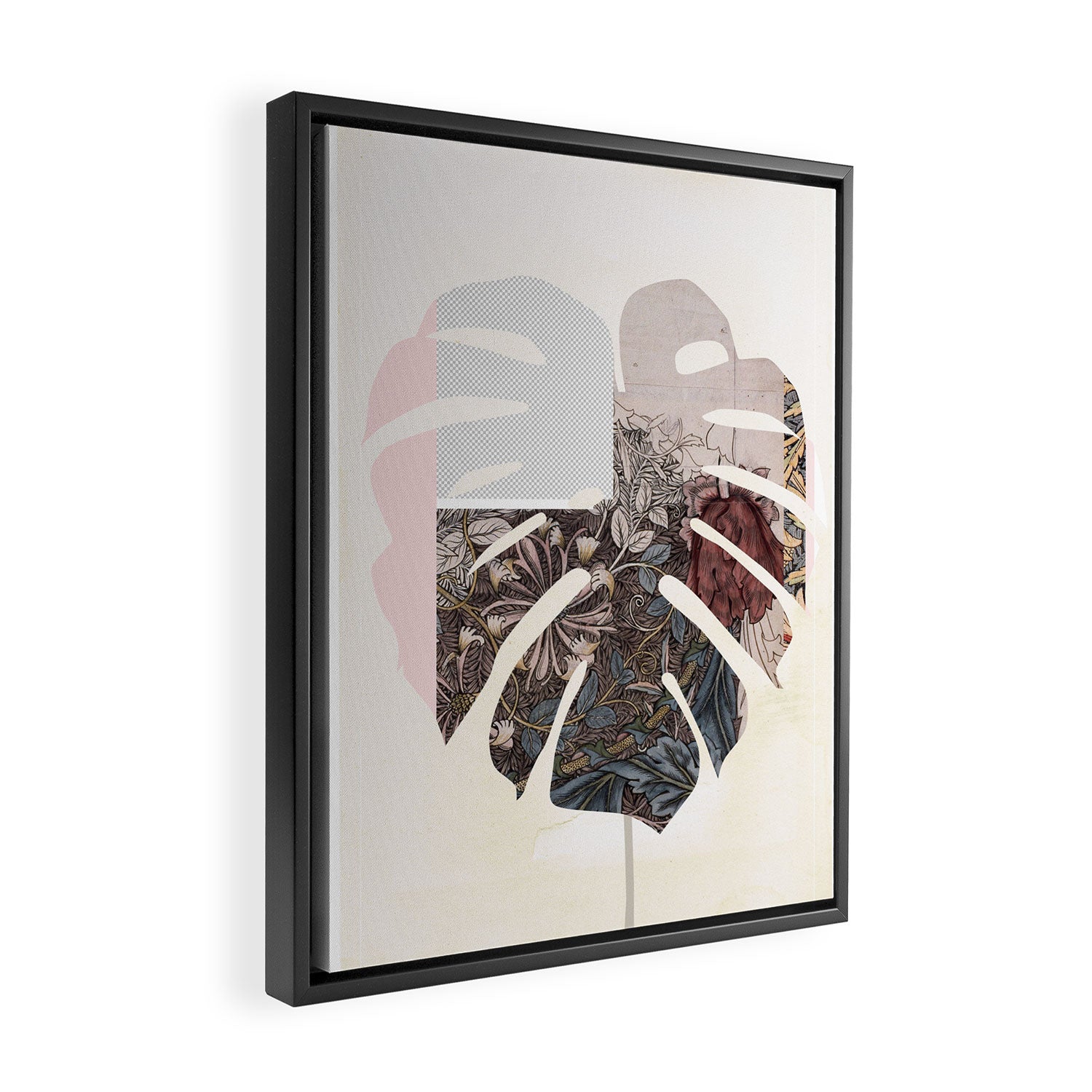 monster a · Musterblatt 52 Framed Canvas Print Gallery Image 2