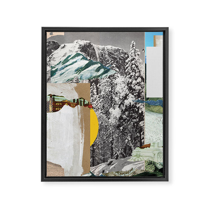 mountain dream land · day 5 Framed Canvas Print Gallery Image 1