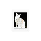 satelit cat app Art Print Gallery Image 1