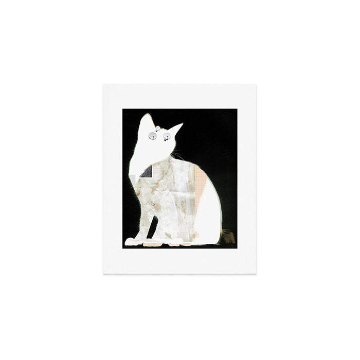 satelit cat app Art Print Gallery Image 1
