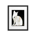 satelit cat app Framed Art Print Gallery Image 5