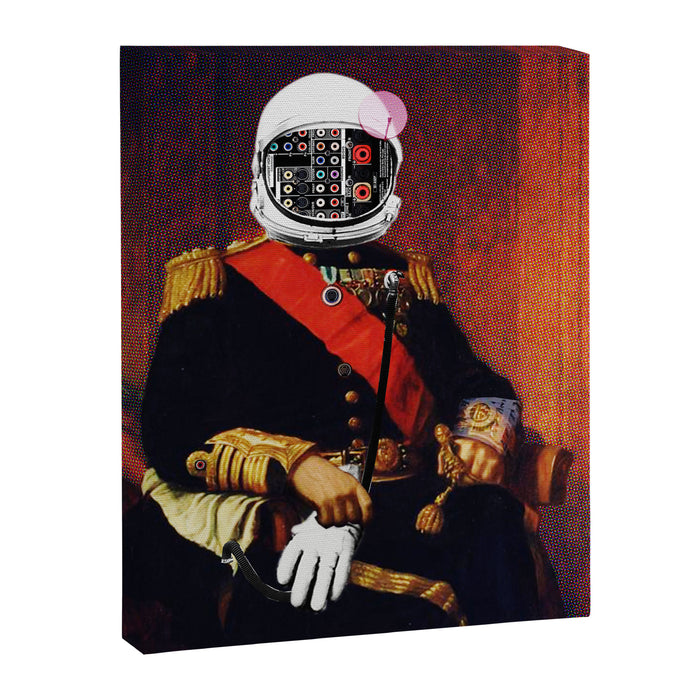 Space General Plug Man Canvas Print Gallery Image 1