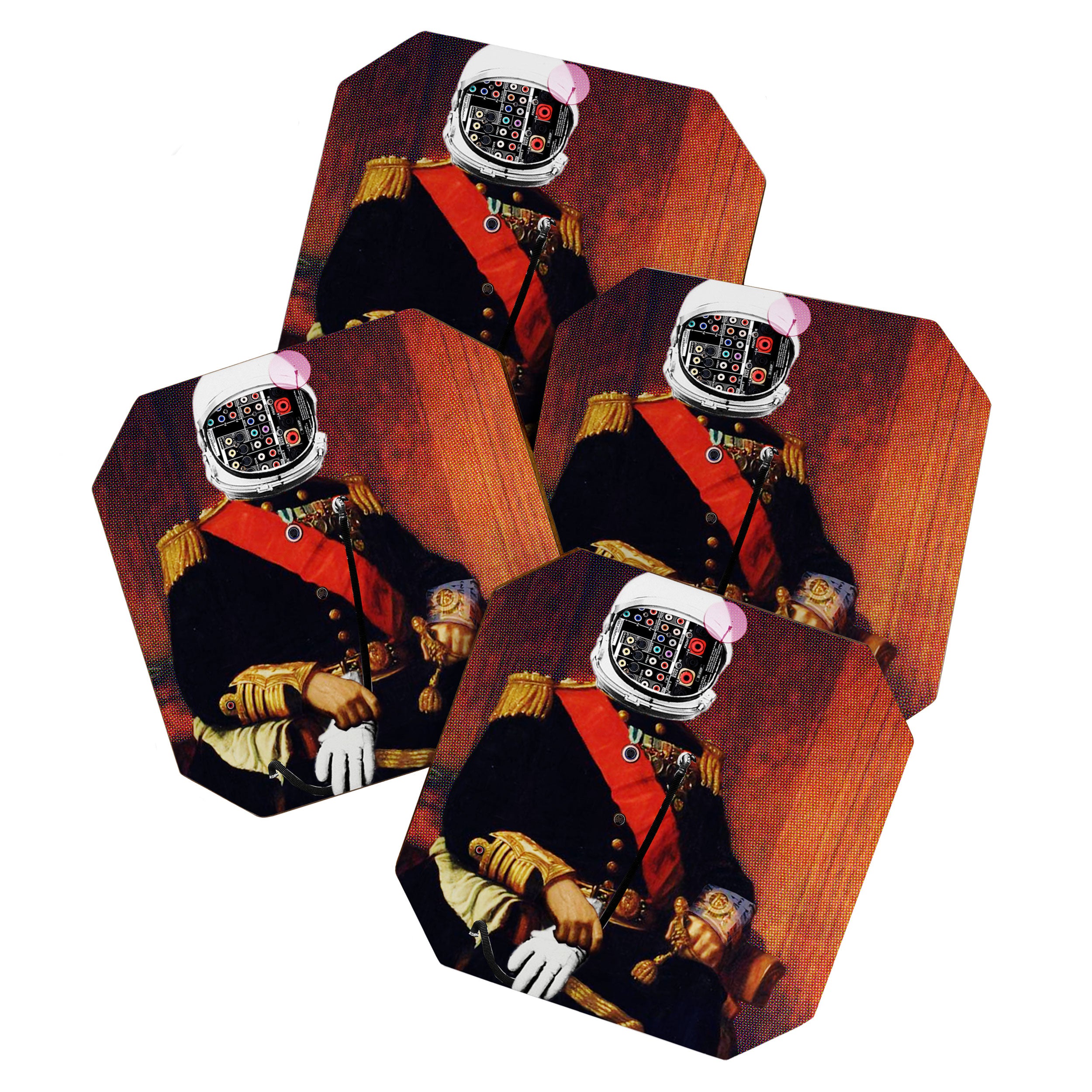 Space General Plug Man Coaster Gallery Image 1