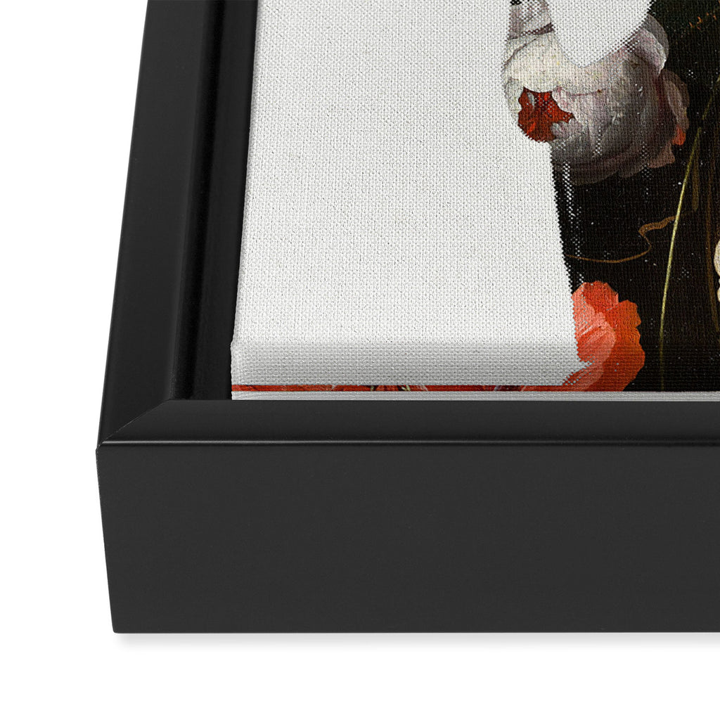 Still life · flowerpower Framed Canvas Print Gallery Image 3