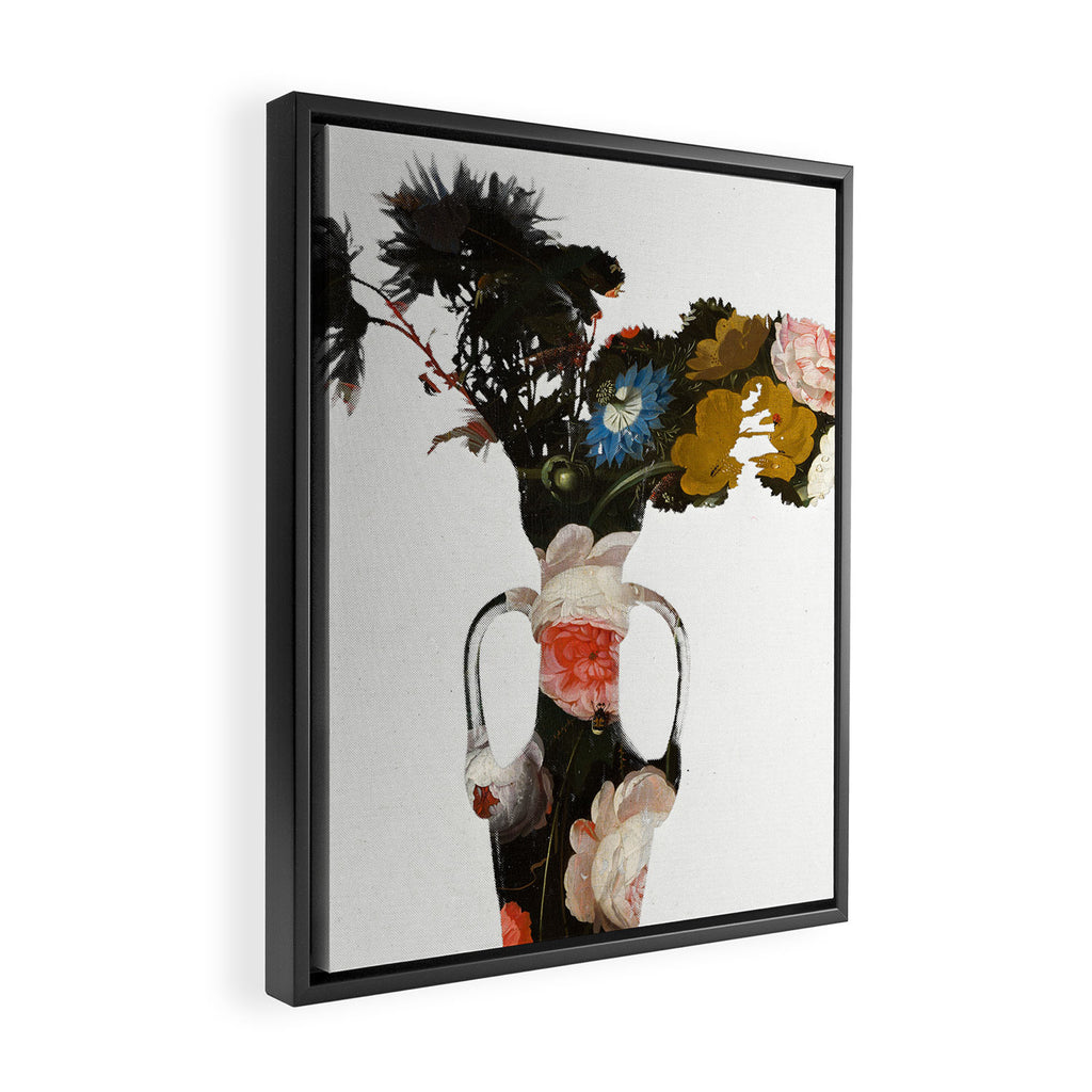 Still life · flowerpower Framed Canvas Print Gallery Image 2
