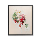the first plant · aufbluehen Framed Canvas Print Gallery Image 6