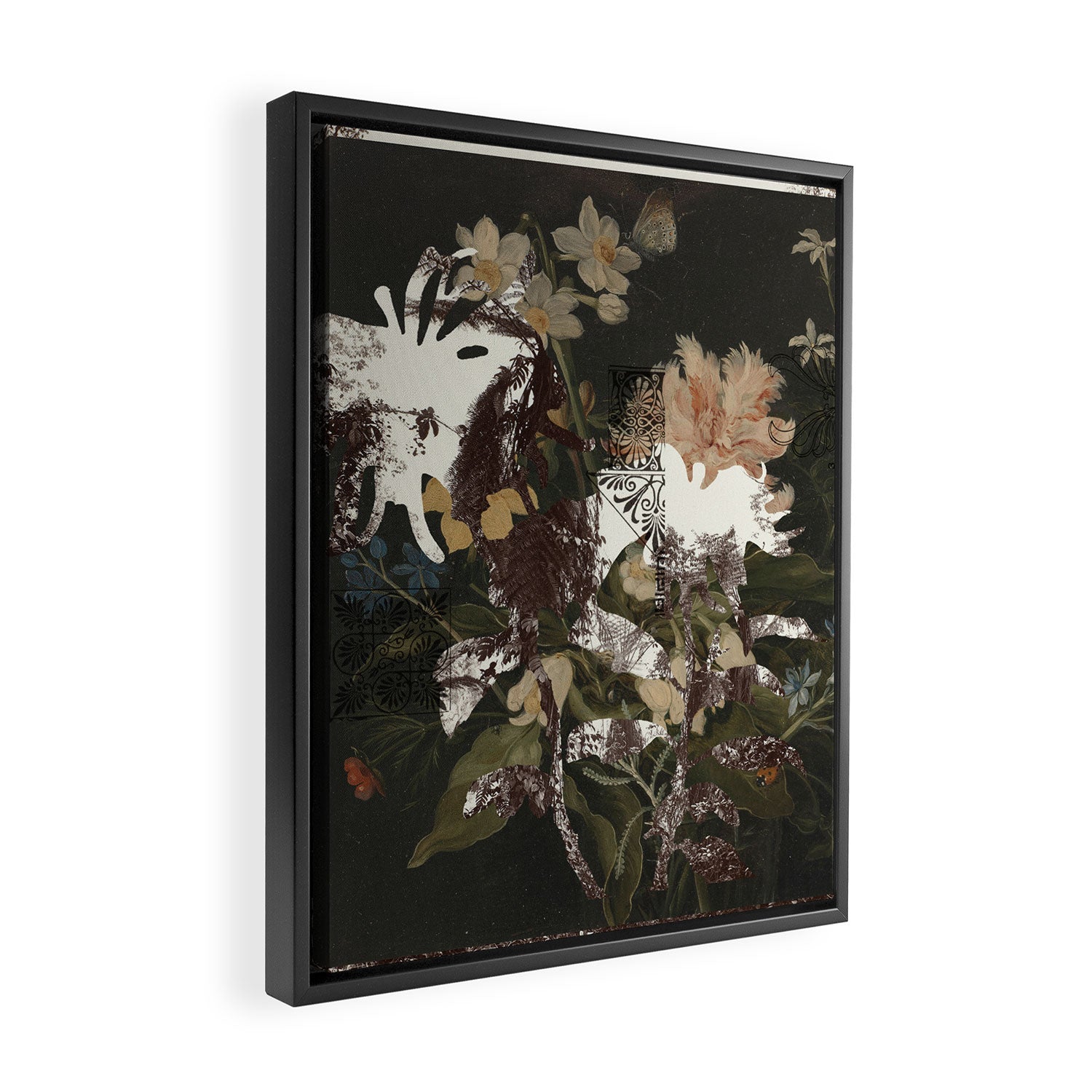 the first plant · botanical the mix 4 Framed Canvas Print Gallery Image 2