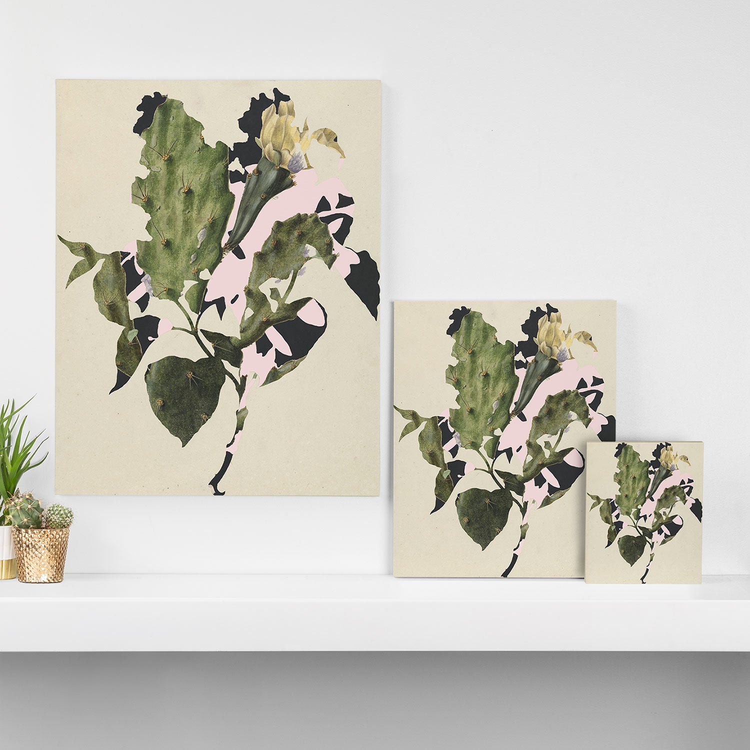 the first plant · e3 Canvas Print Gallery Image 3