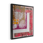 the first plant · grey edition tuesday Framed Canvas Print Gallery Image 2