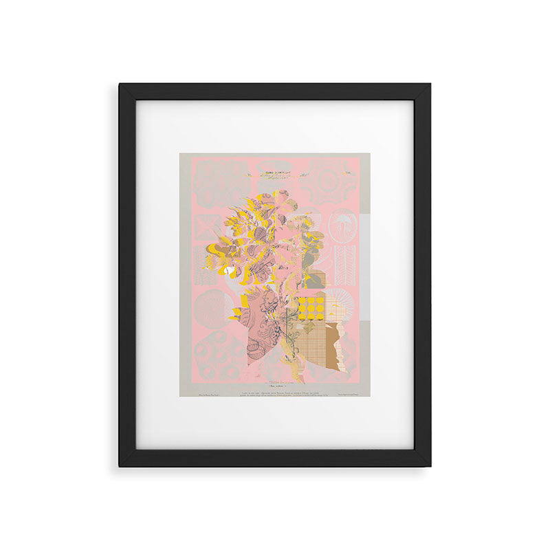 the first plant · tuesday mix mit resten Framed Art Print Gallery Image 5
