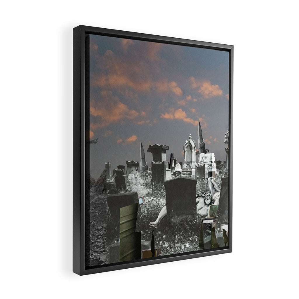 the next day · irgendwann Framed Canvas Print Gallery Image 2