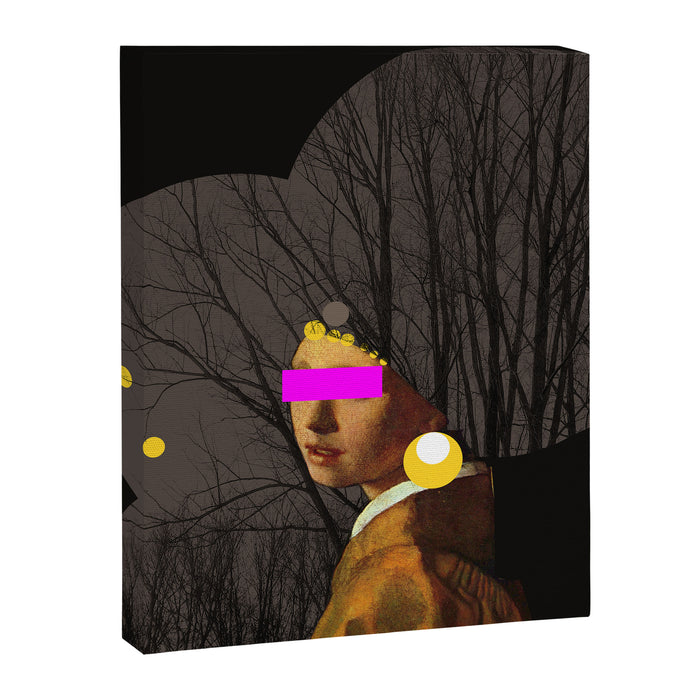 Vermeer und der Strang des Gedankenganges Canvas Print Gallery Image 1