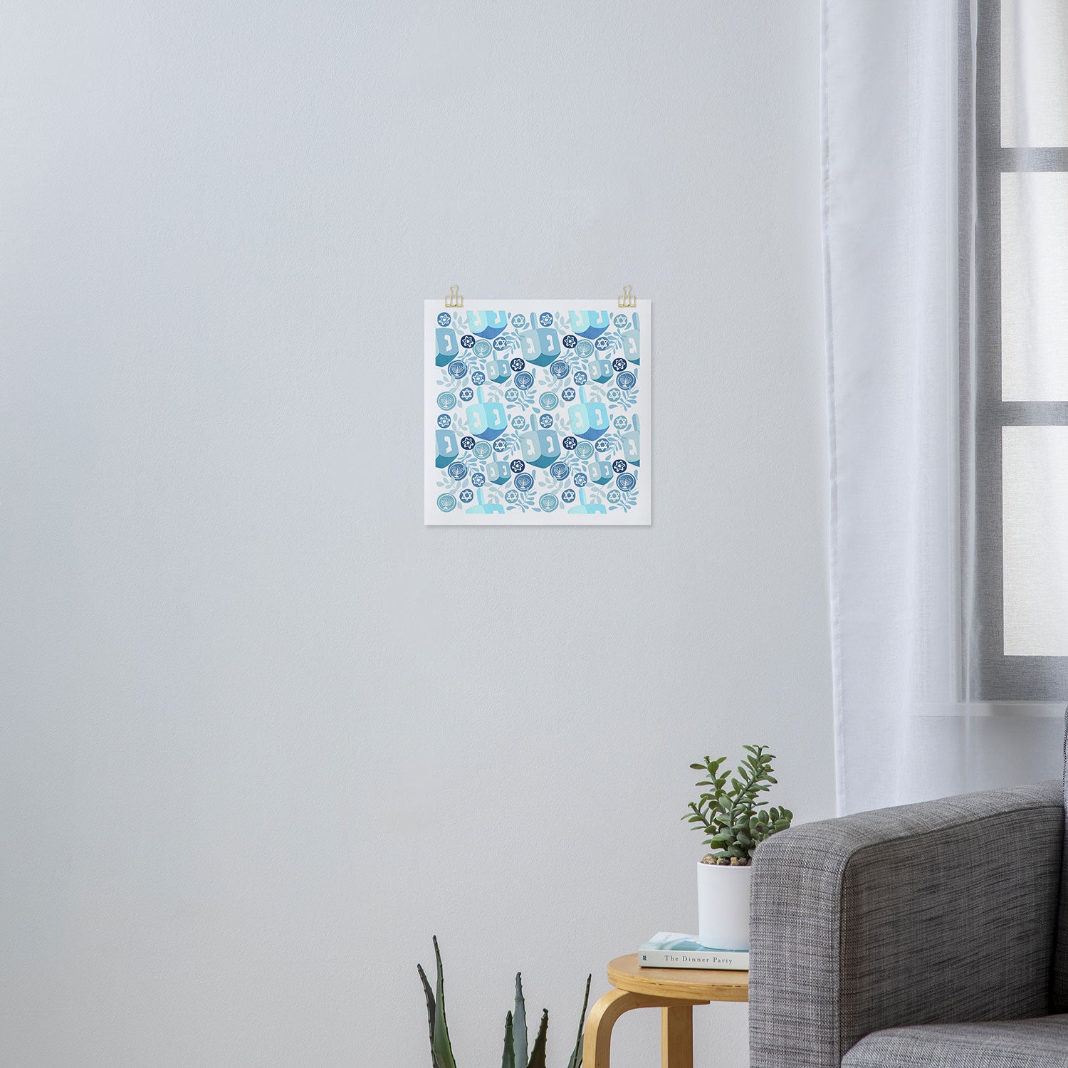 Dreidel  Art Print Gallery Image 3